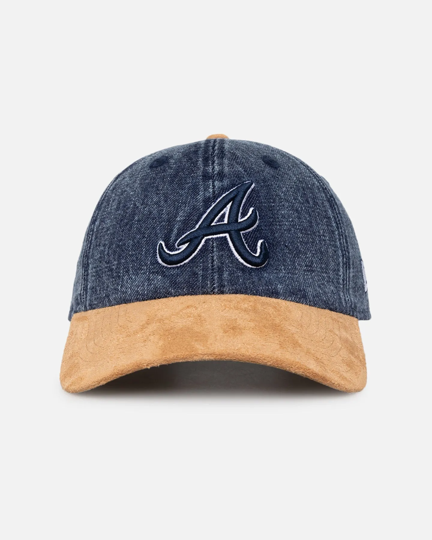 New Era Atlanta Braves 'Denim Shades' Casual Classic Strapback Denim/Wheat