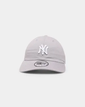 New Era New York Yankees Casual Classic Strapback Light Grey