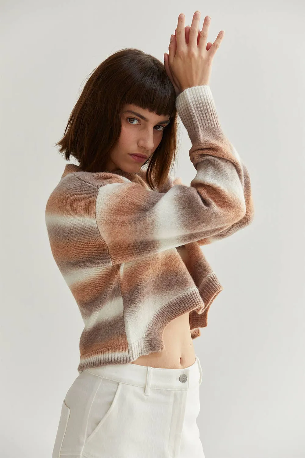 Nikki Ombre Sweater Top