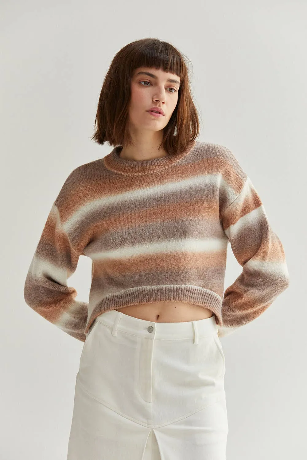 Nikki Ombre Sweater Top