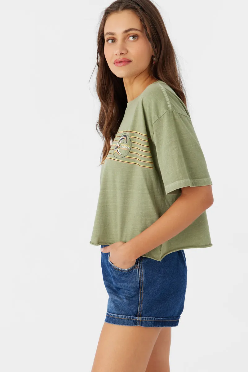 O'Neill Rasta Tee-Oil Green