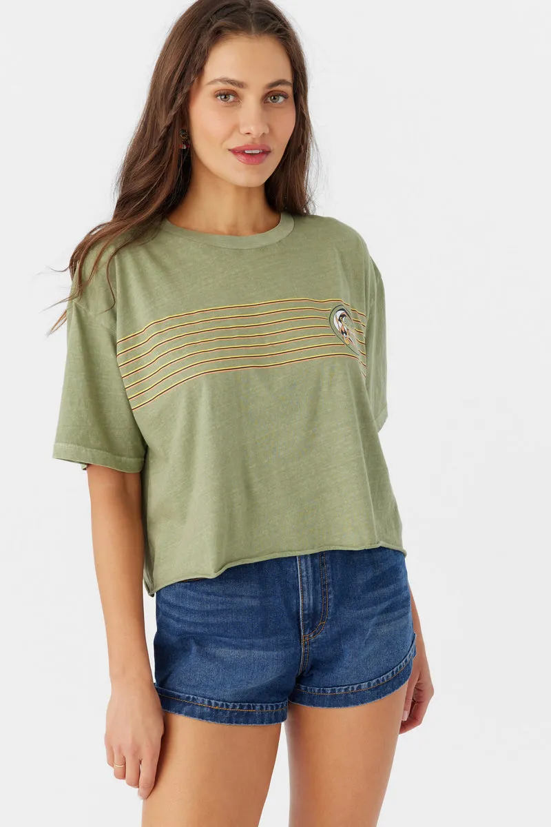 O'Neill Rasta Tee-Oil Green