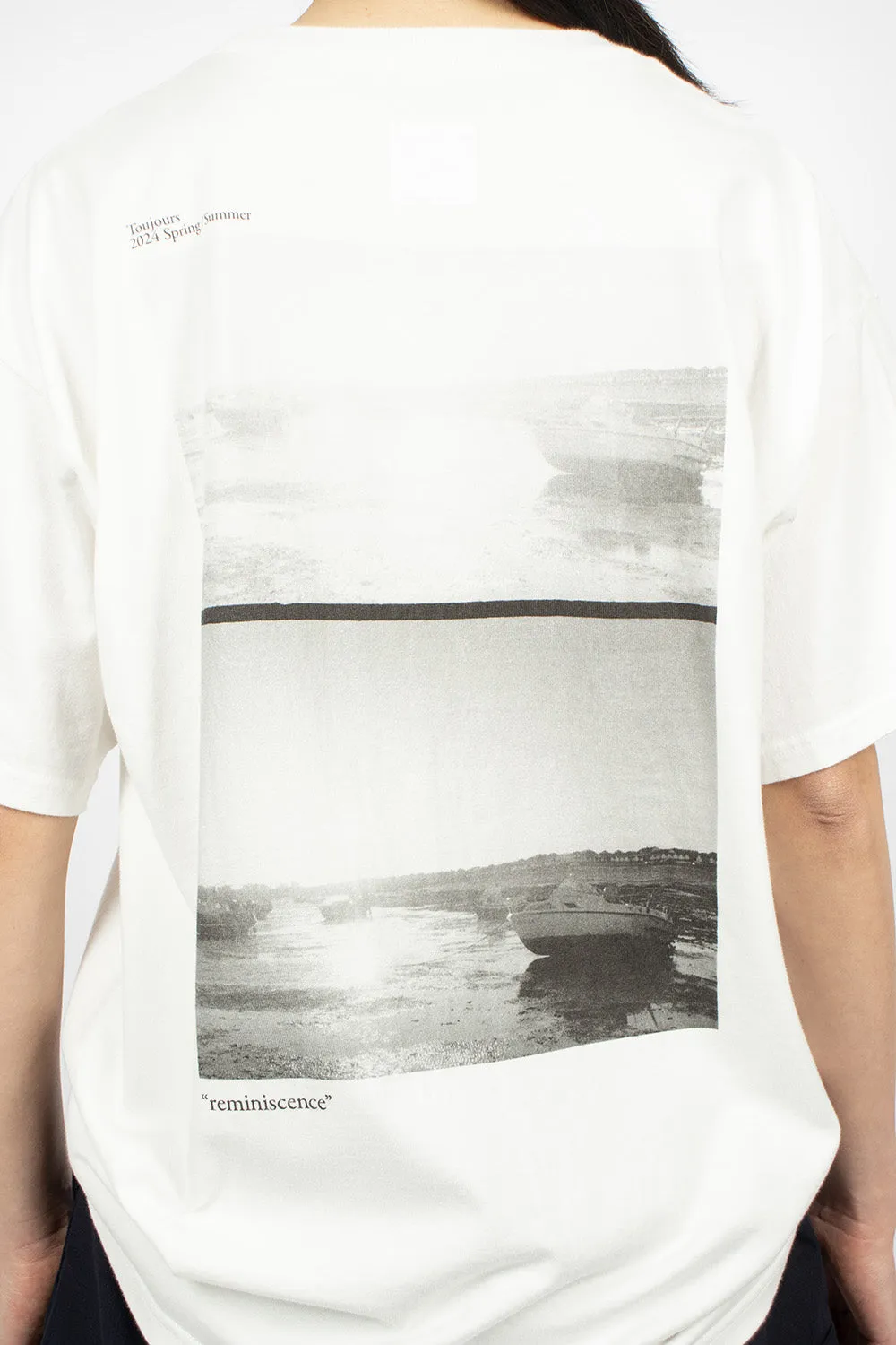 Photo Print T-Shirt White