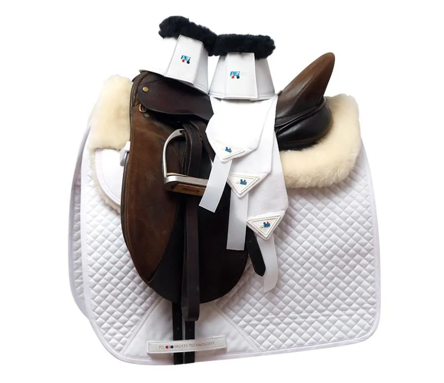 Premier Equine - Plain Cotton Square - Dressage