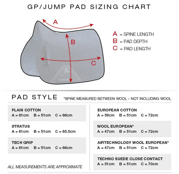 Premier Equine - Plain Cotton Square - GP/Jump