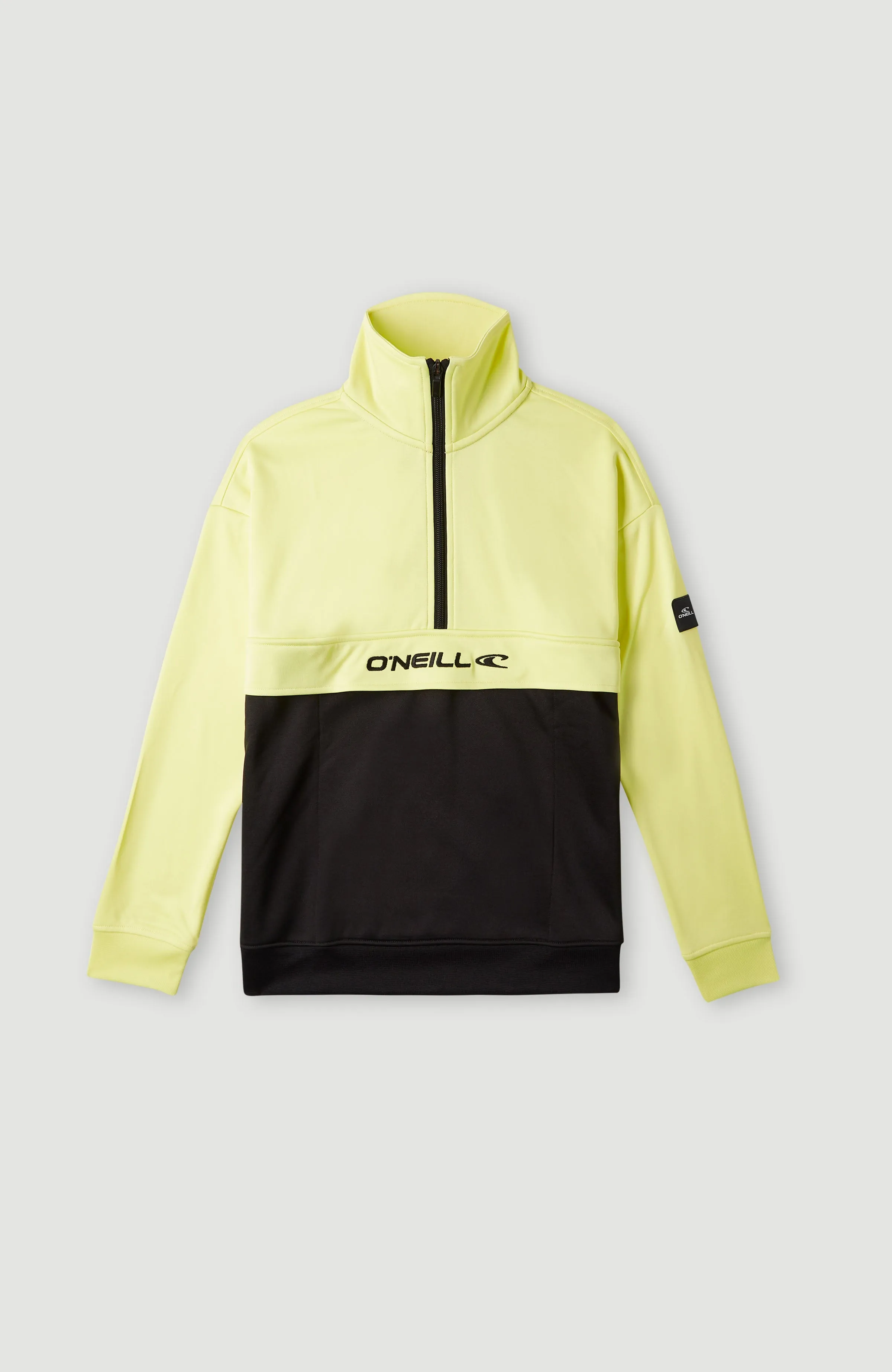 Rutile Anorak Half Zip Fleece | Sunny Lime