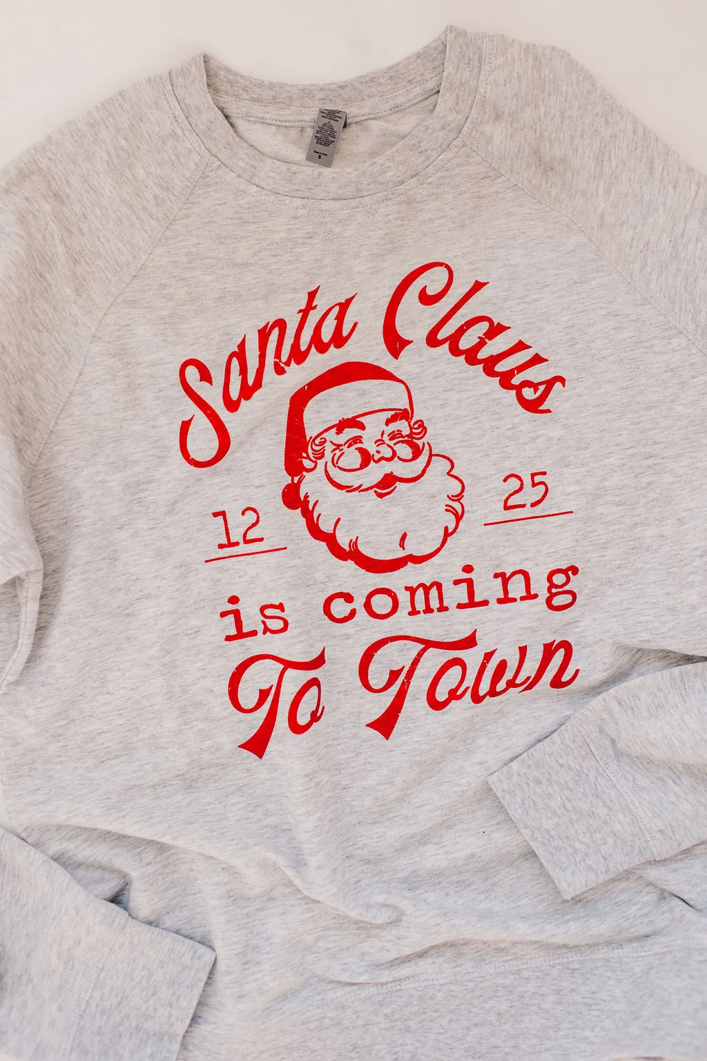 Santa Claus Is Coming To Town Sweatshirt or Tee by Rustic Honey