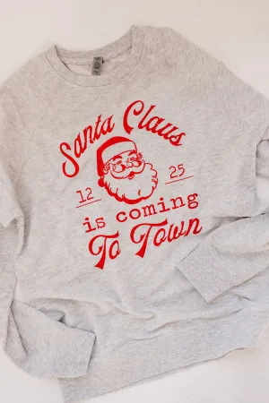 Santa Claus Is Coming To Town Sweatshirt or Tee by Rustic Honey