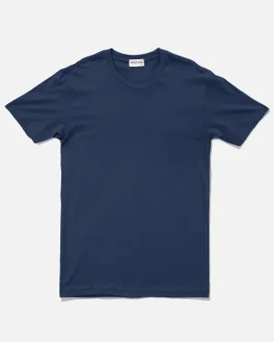 Solid Essential Tee, Cobalt Blue