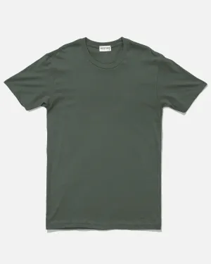 Solid Essential Tee, Dark Fir