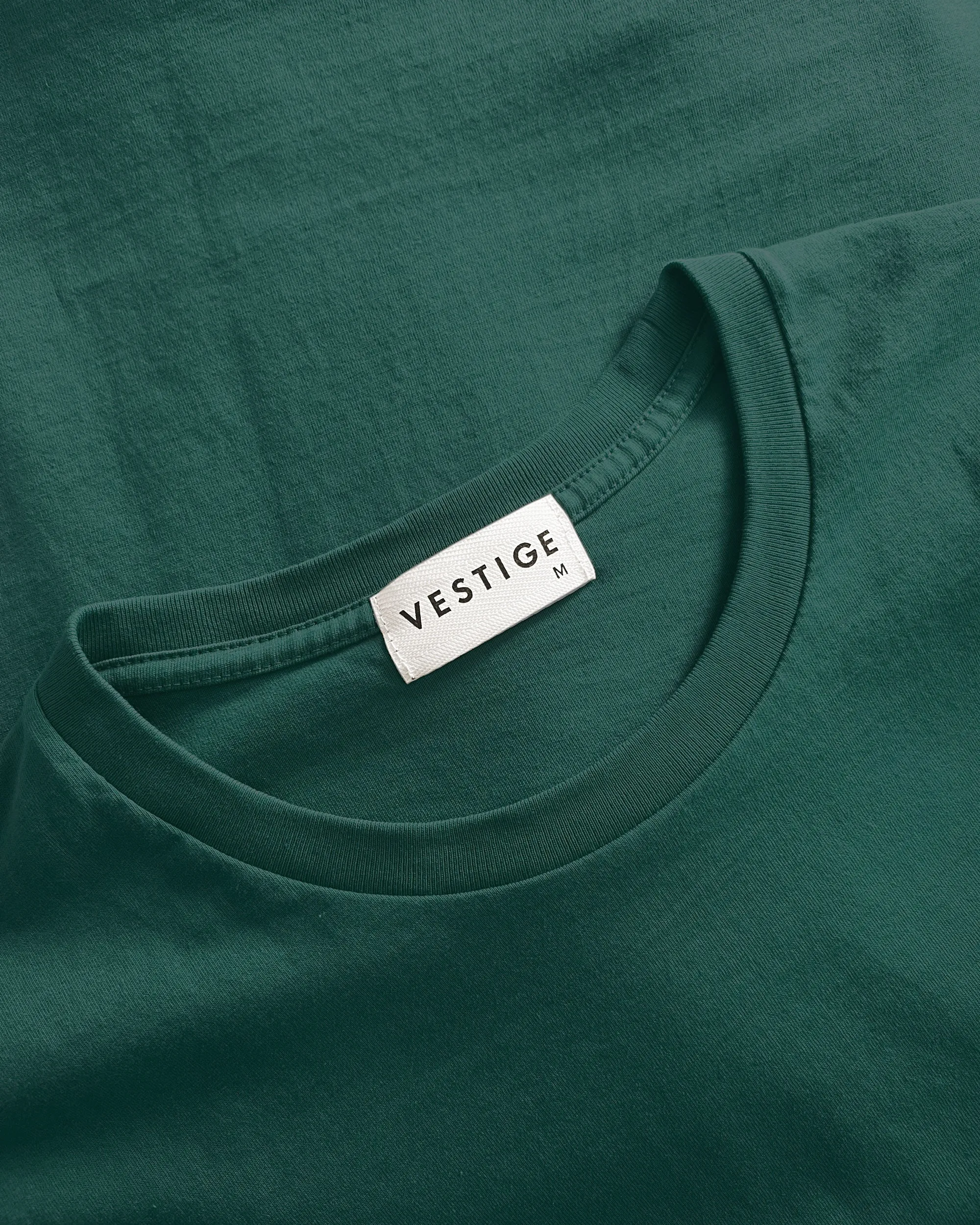 Solid Essential Tee, Jade Green