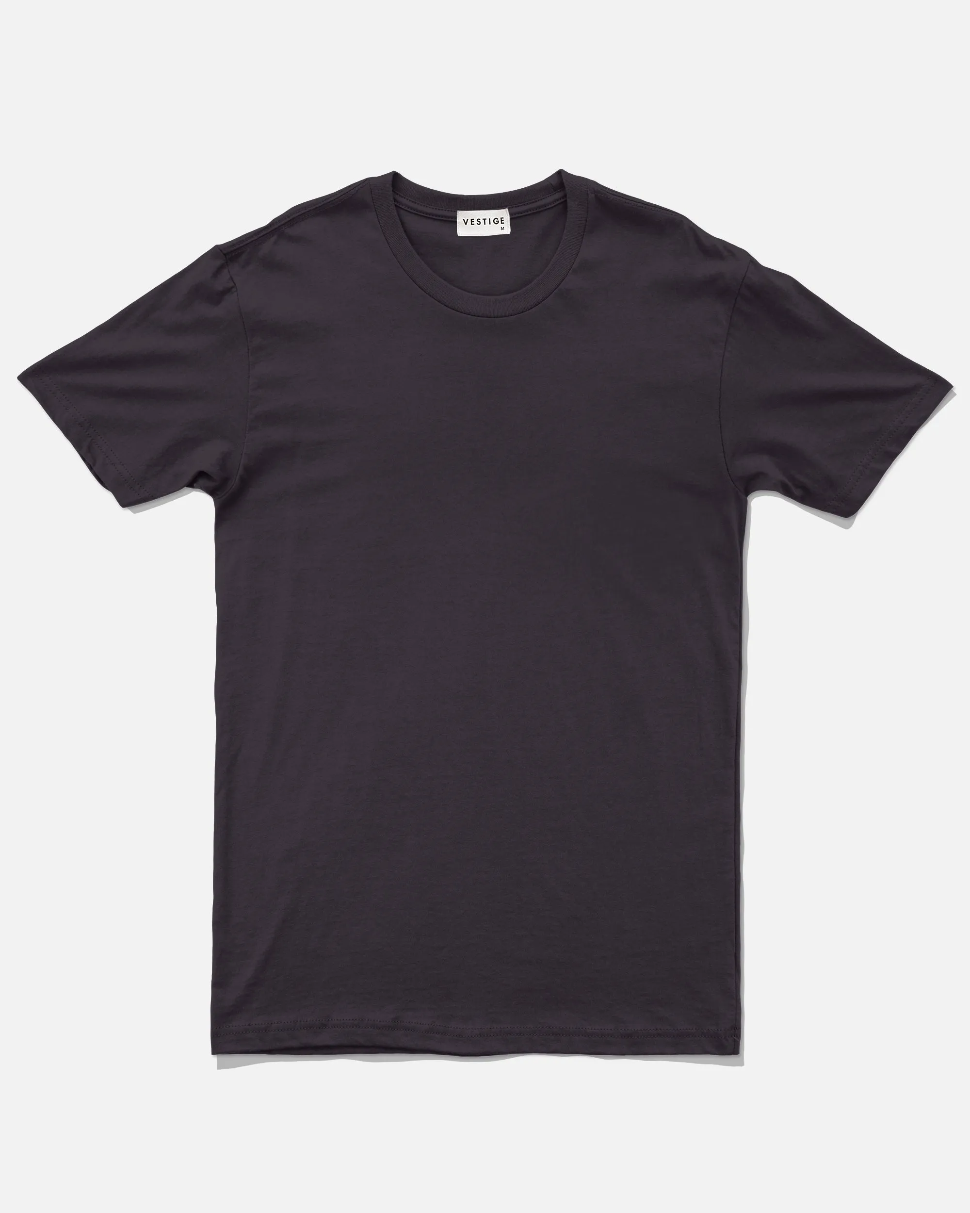 Solid Essential Tee, Plum