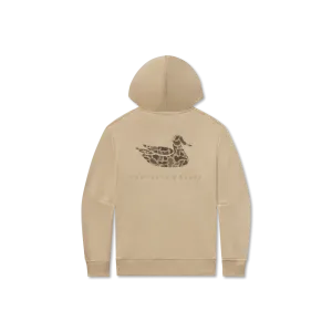 Southern Marsh Retro Duck Hoodie - Khaki