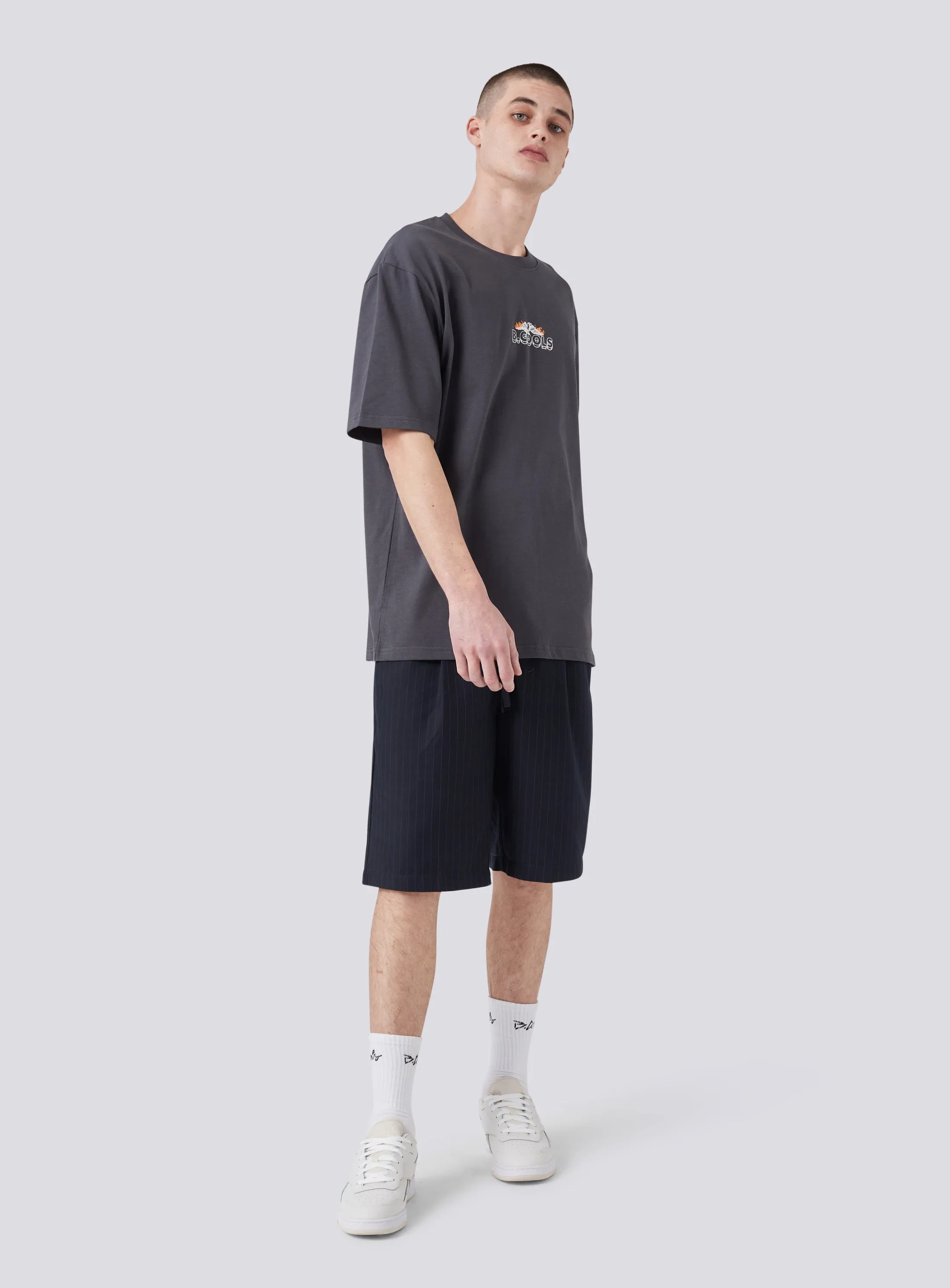 Swoopy Boys Tee Pigment Black