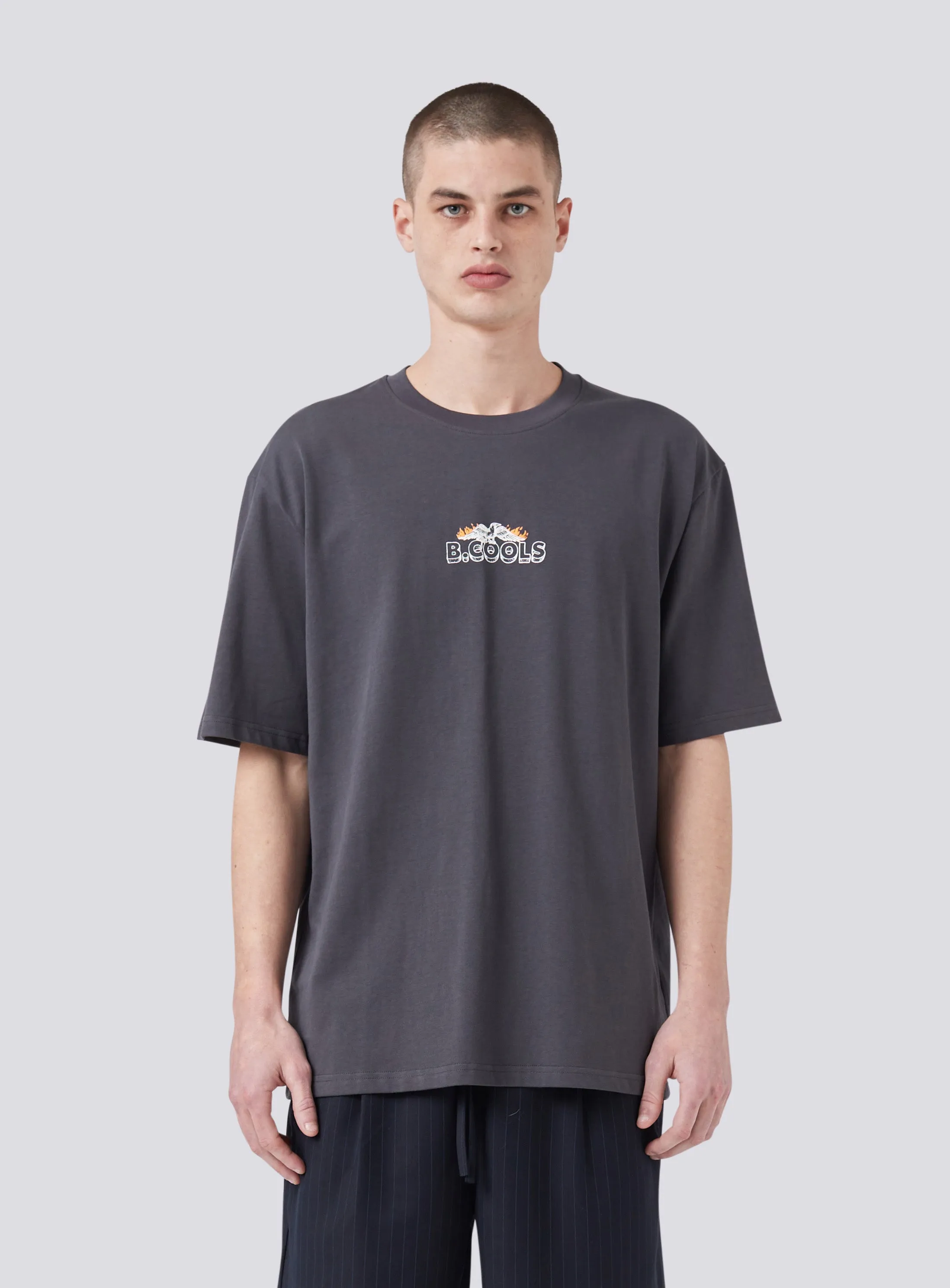 Swoopy Boys Tee Pigment Black