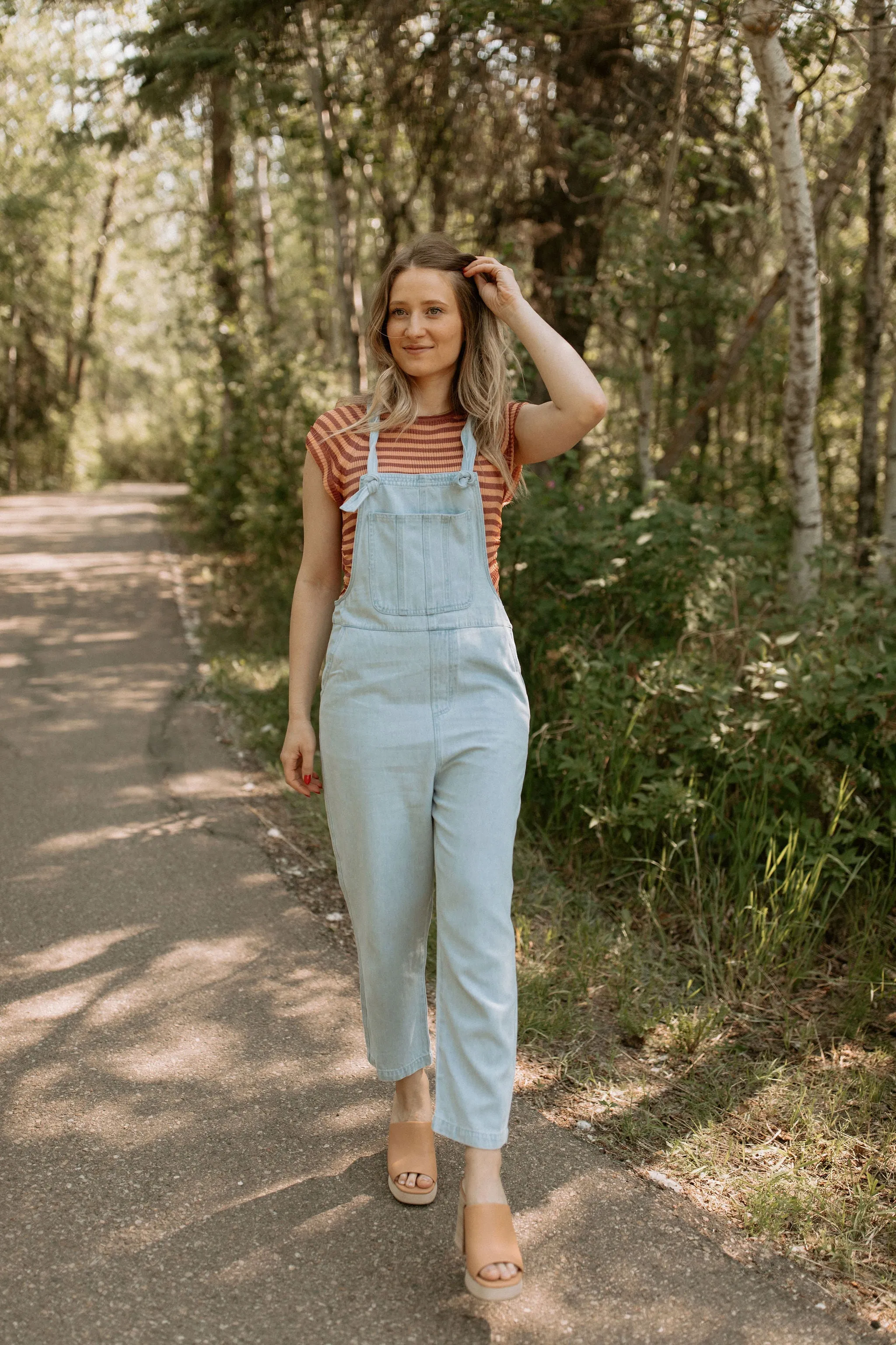 The Slinky Baby Tee by Free People - Redwood Peach