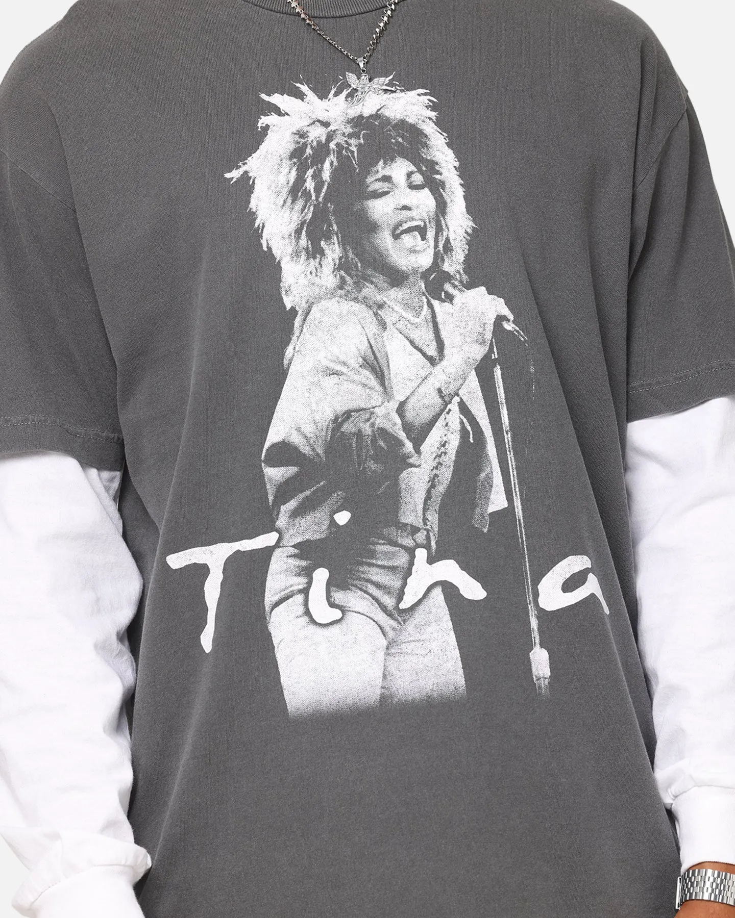 Tina Turner Tina Turner Vintage T-Shirt Faded Black