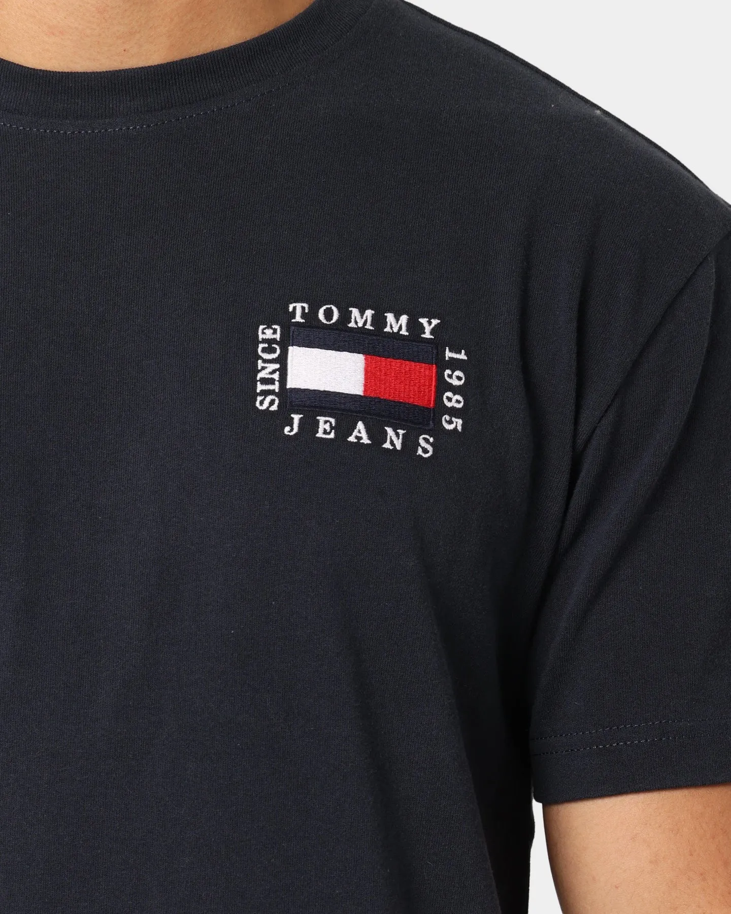 Tommy Jeans TJM Box Flag T-Shirt Twilight Navy