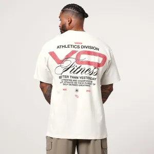 Vanquish TSP VQ Fitness Vintage White Oversized T-Shirt