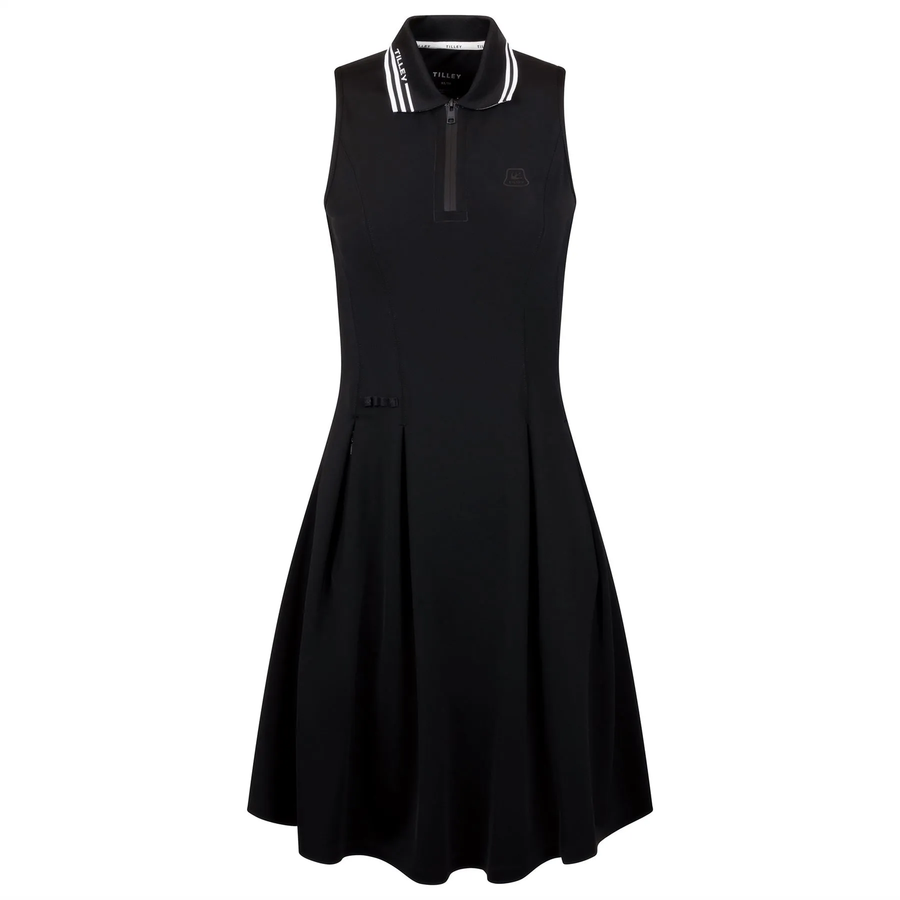 Womens Polo Dress Black - AW24